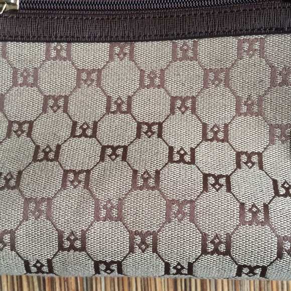 Piorina Bag Handbag Tan Signature Fabric Brown - Picture 7 of 8